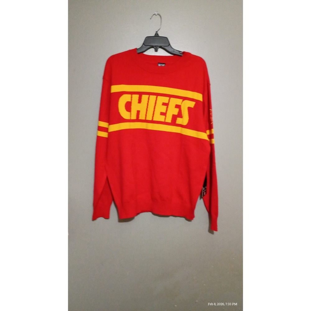 Ultra GAME NFL Kansas City Chiefs Red Sweater‎ Size M Team Apparel